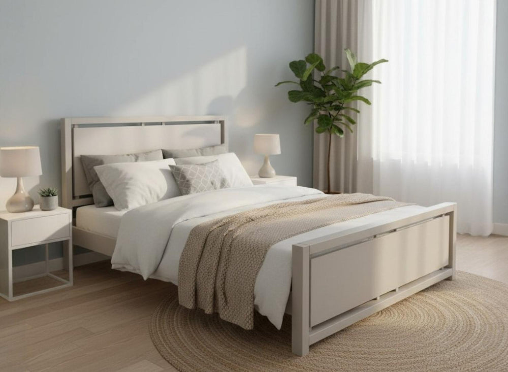 Marham Bed in Oak Finish