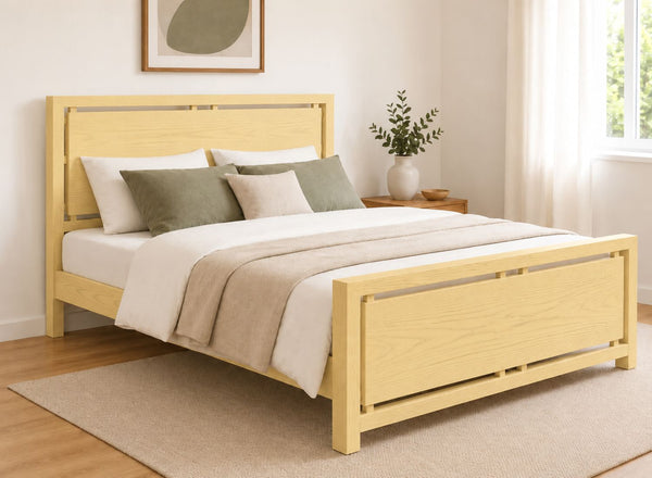 Marham Painted Yellow Oak Bed