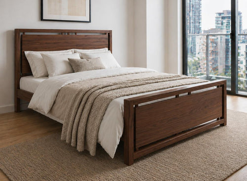 Marham Stained Chocolate Oak Bed