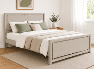 Marham Painted Grey Oak Bed