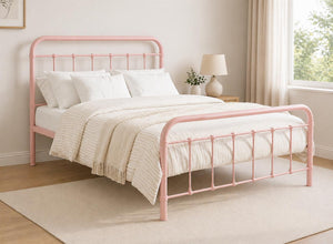 Massingham Bed in Pink