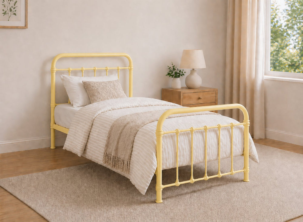 Massingham Bed in Pastel Blue