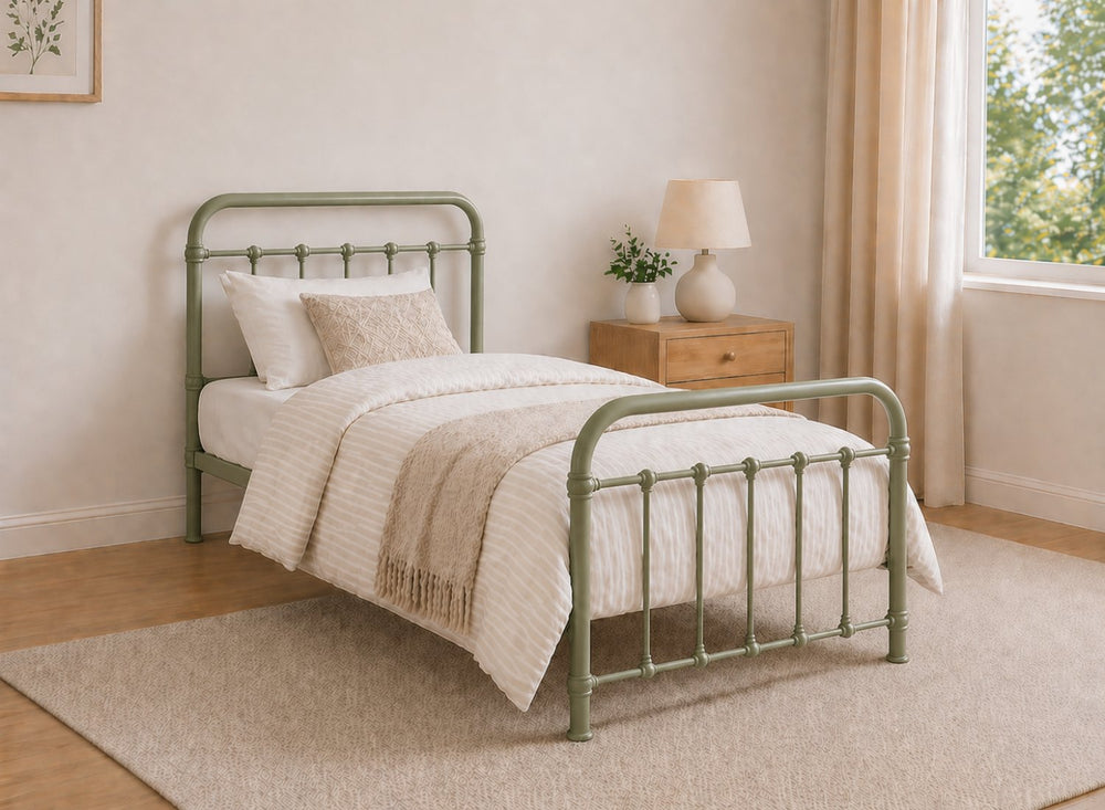Massingham Bed in Pastel Blue