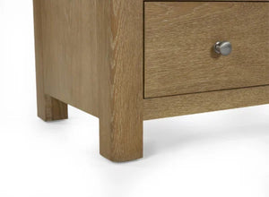 Memphis 3 Drawer Chest legs with handle option