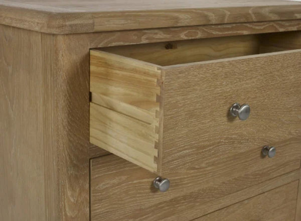 Memphis 3 Drawer open drawer Chest with handle option