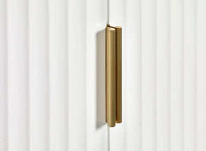 Murano 2 Door Wardrobe - Close Up of Handles