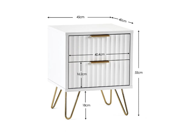 Murano_2_Drawer_Dimensions