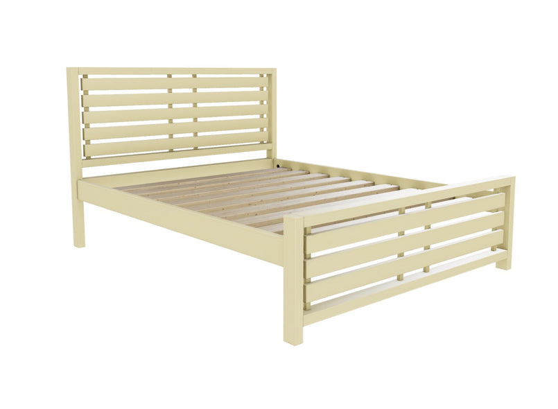 Narford Wooden Bed Finished in Painted Dayroom Yellow