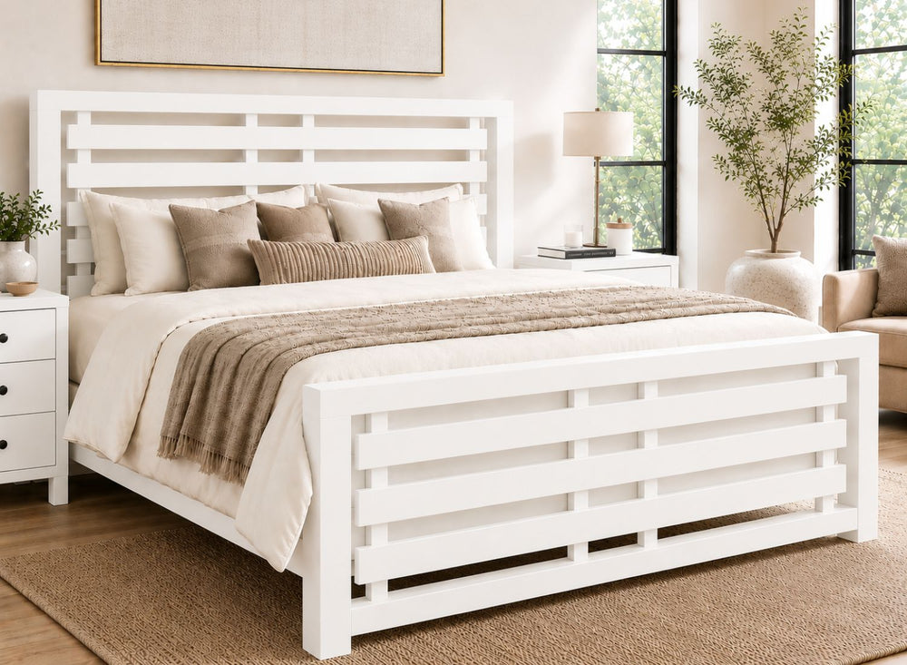 Narford Painted Wooden Bed