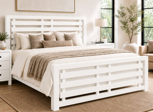 Narford Painted Wooden Bed