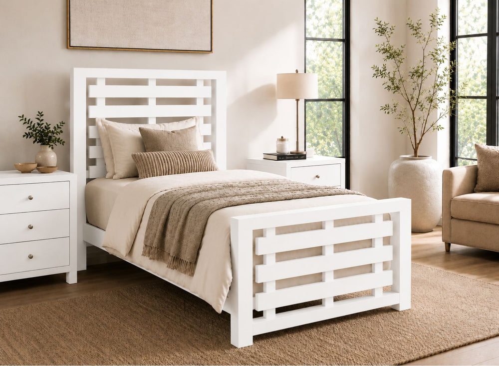 Narford Painted Wooden Bed