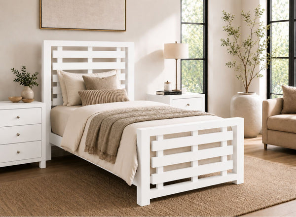 Narford Painted Wooden Bed