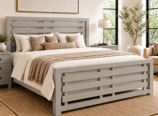 Narford Painted Wooden Bed