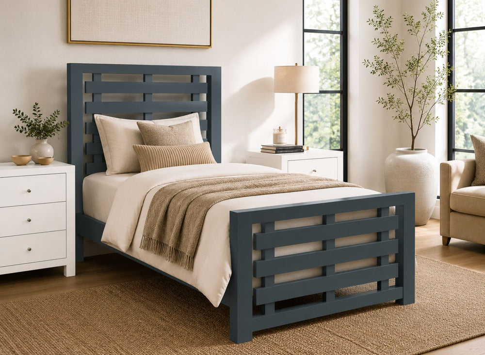 Narford Painted Wooden Bed