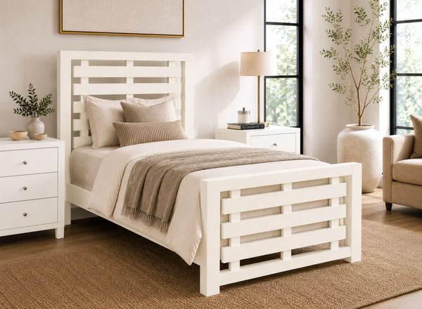 Narford Painted Wooden Bed