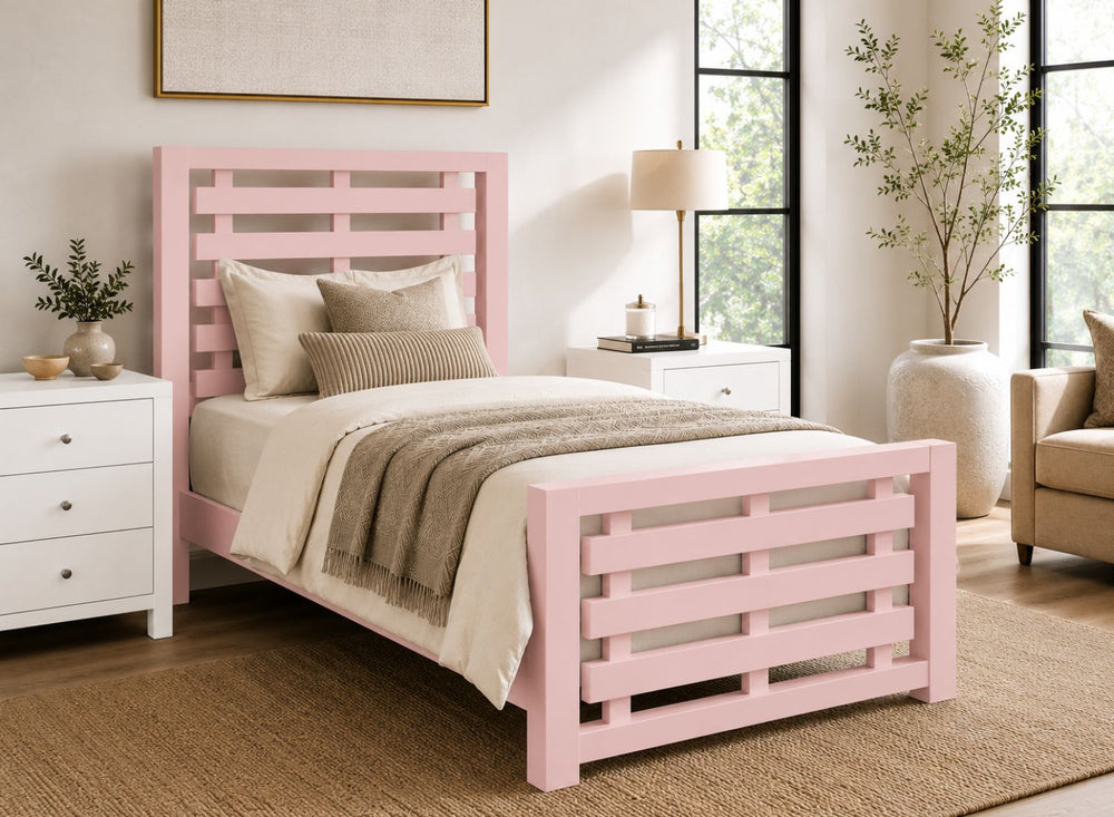 Narford Painted Wooden Bed