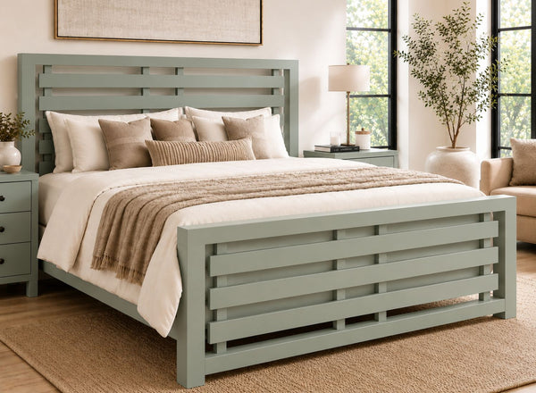 Narford Painted Wooden Bed