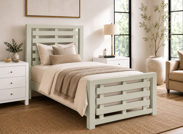 Narford Painted Wooden Bed