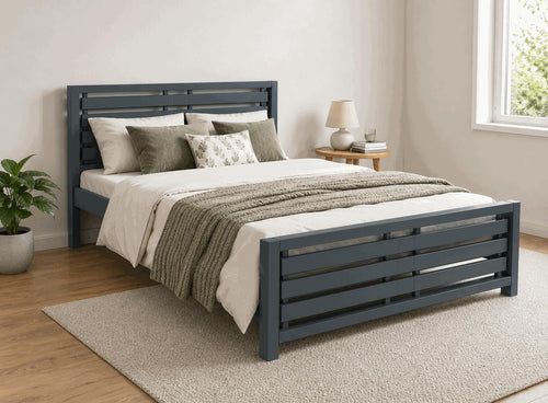 Narford Painted Wooden Bed