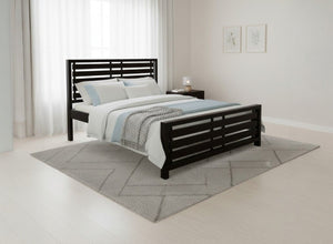 Narford Bed in Black Ash Finish
