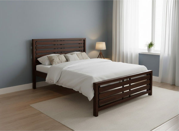 Narford Bed in Chocolate Finish