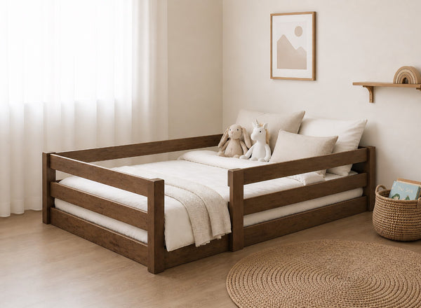 Necton Chocolate Toddler Floor Bed