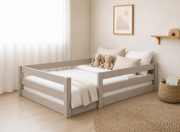 Necton Grey Toddler Floor Bed