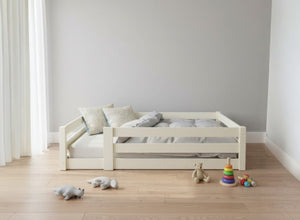 Necton Toddler Floor Bed in James White Finish