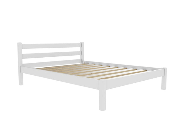 Newport Wooden Bed Finished in Painted White