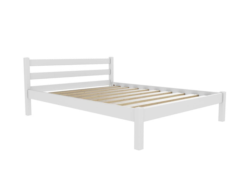 Newport Wooden Bed Finished in Painted White