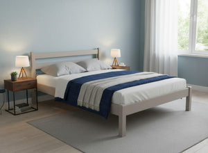 Newport Bed in Dovetail Grey Finish