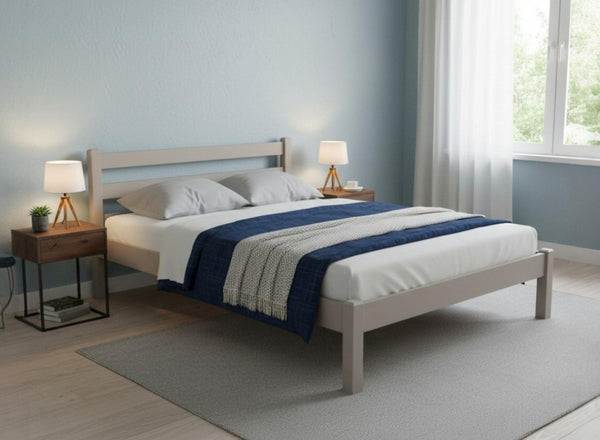 Newport Bed in Dovetail Grey Finish