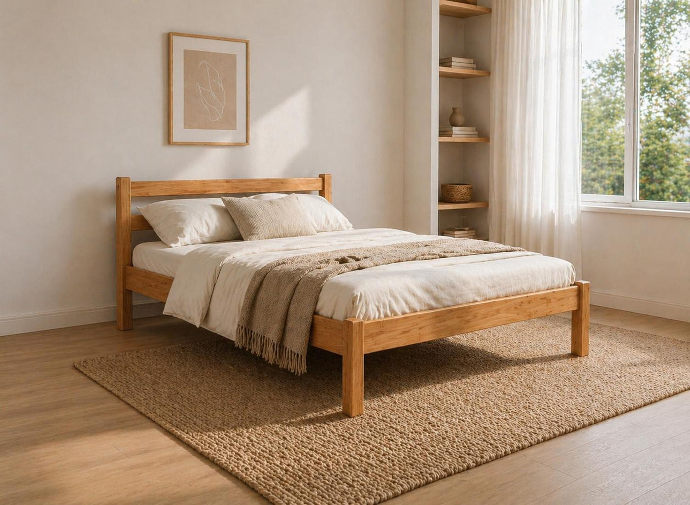 Newport Wooden Bed Frame
