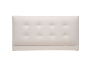 Osteo Headboard in Wall Mounted Style - Lightly Buttoned with 8 Buttons