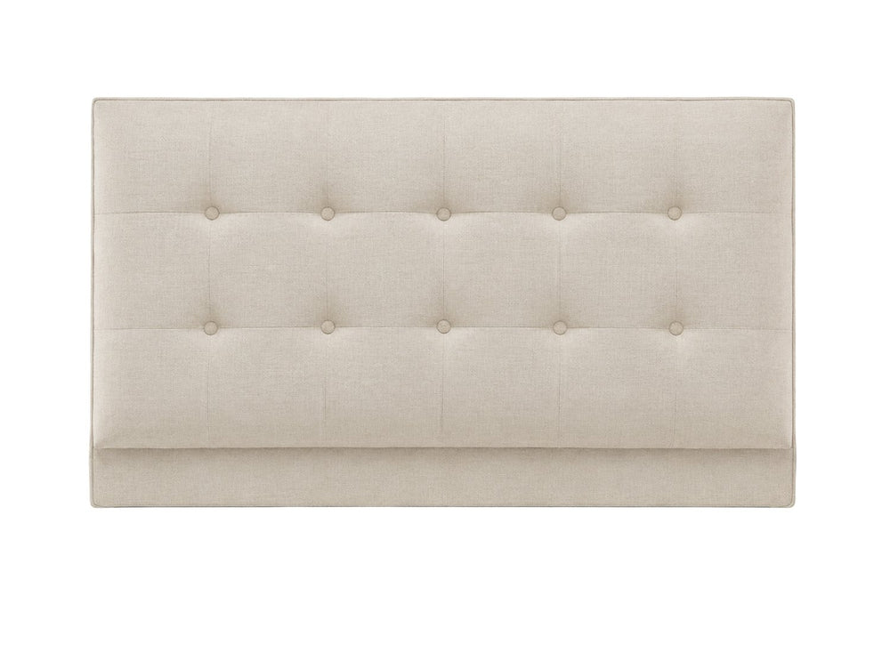 Orchid Headboard in Flat Weave Putty Cream