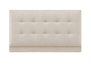 Orchid Headboard in Flat Weave Putty Cream