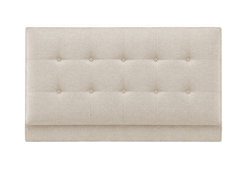 Orchid Headboard in Flat Weave Putty Cream