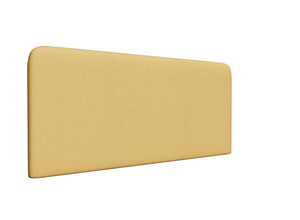 Osteo Strutted Headboard Finished in Moda Ochre Yellow