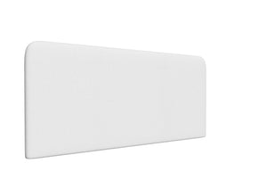 Osteo Strutted Headboard Finished in Faux Linen Polar