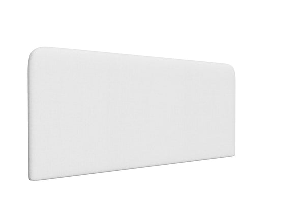 Osteo Strutted Headboard Finished in Faux Linen Polar