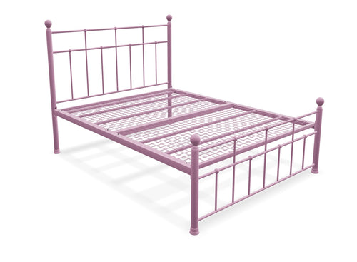 Levington Bed Frame Finished in Painted Pink