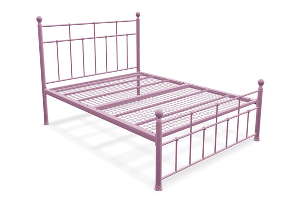 Levington Bed Frame Finished in Painted Pink
