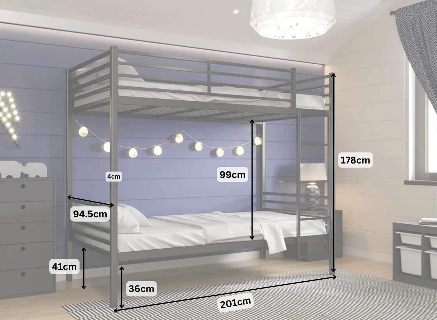Bunk Bed Dimensions