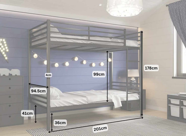 Bunk Bed Dimensions
