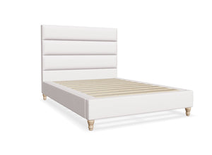 Vancouver Fabric Bed in Putty Cream 