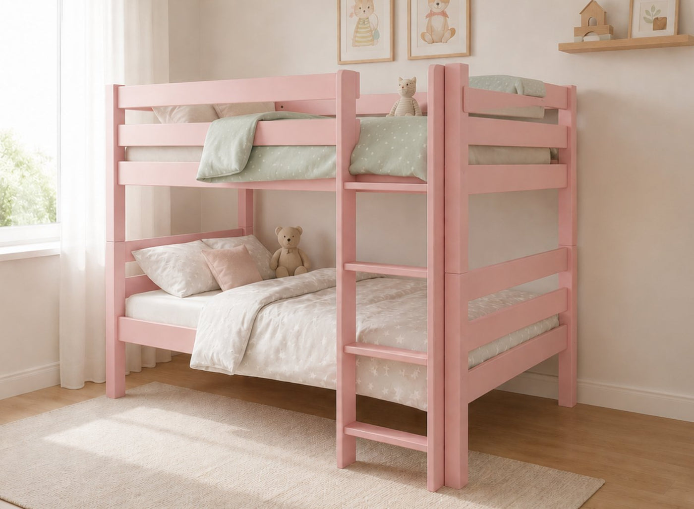 Keswick Wooden Quad Bunk