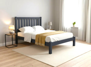 Shelton Bed in Hague Blue Finish (Low End)