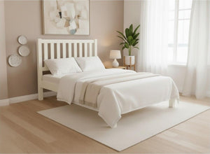 Shelton Bed in James White Finish (Low End)