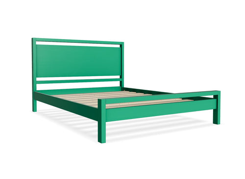 Shernborne Wooden Bed Frame FInished in Painted Green