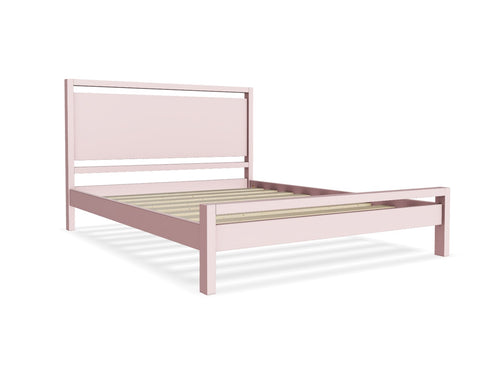 Shernborne Wooden Bed Frame Finished in Painted Pink
